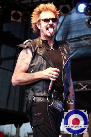 Anti Nowhere League (UK) 12. Force Attack Festival, Behnkenhagen - Hauptbuehne 25. Juli 2008 (11).JPG